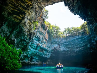 Melissani Cave
